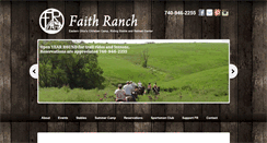 Desktop Screenshot of faithranch.org