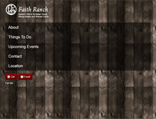 Tablet Screenshot of faithranch.org